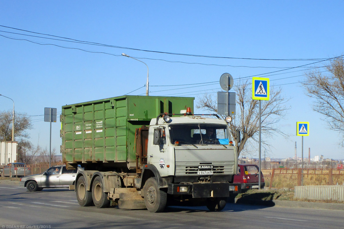 Волгоградская область, № У 847 ОМ 34 — КамАЗ-53229-15 [53229R]