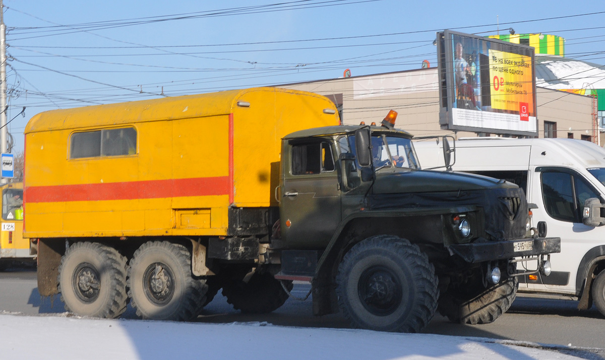 Омская область, № В 595 РВ 55 — Урал-4320-01