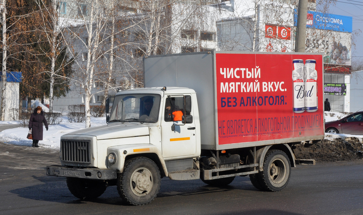 Омская область, № Т 529 НХ 55 — ГАЗ-3309