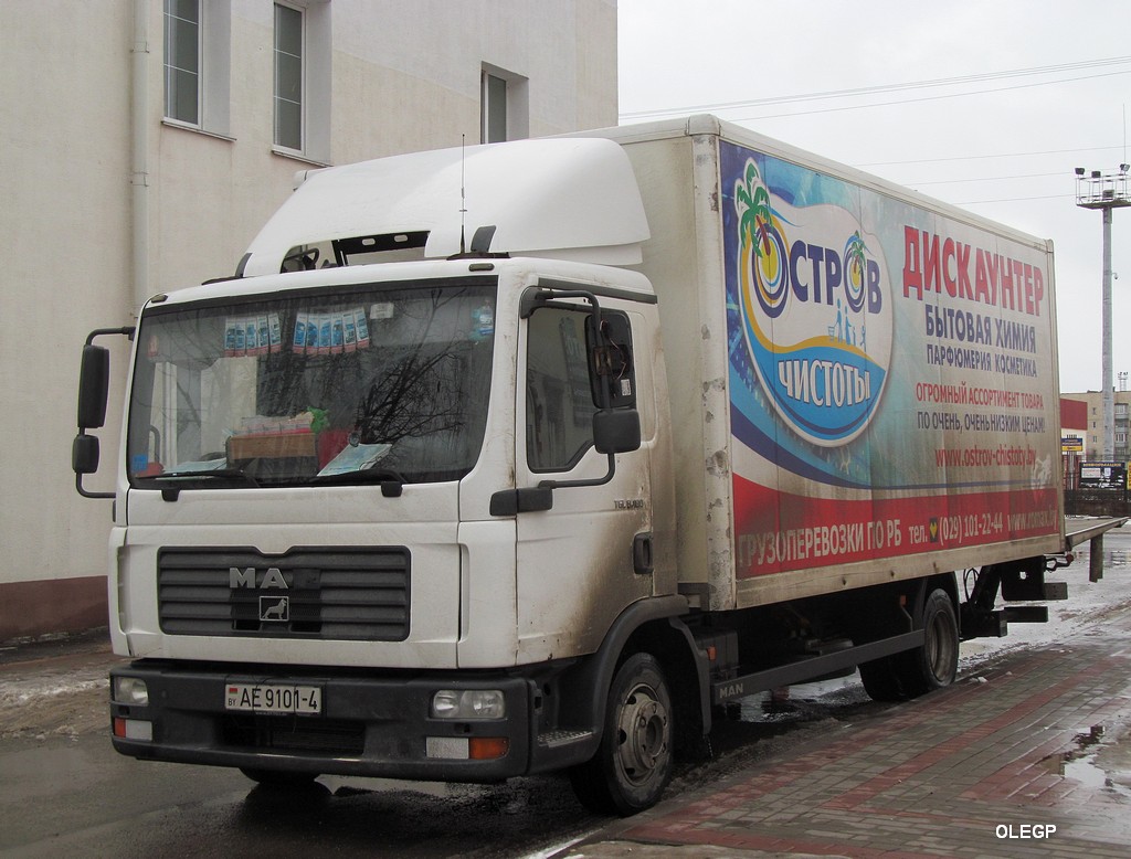Гродненская область, № АЕ 9101-4 — MAN TGL 8.180 Гродненская область, № АЕ 9101-4 — MAN TGL 8.180