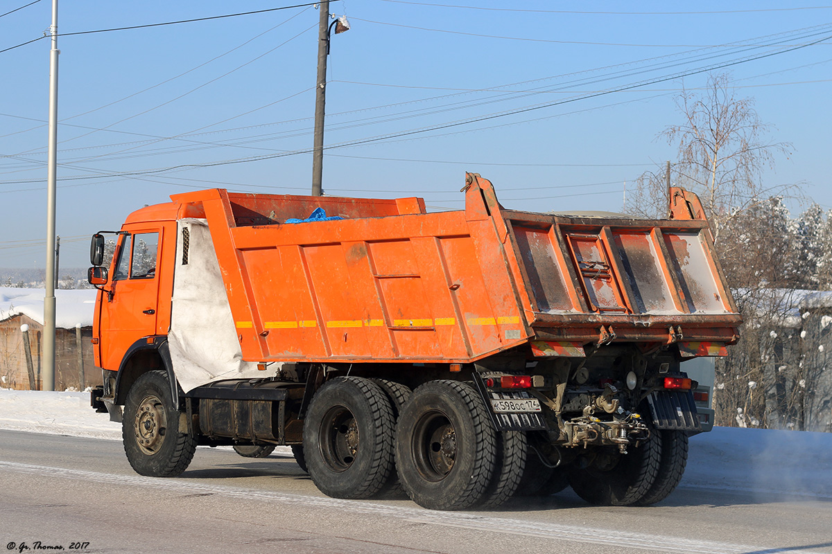Саха (Якутия), № К 598 ОС 174 — КамАЗ-65115-62
