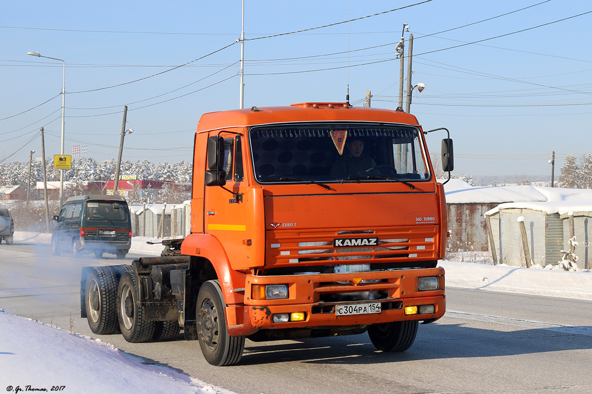 Саха (Якутия), № С 304 РА 154 — КамАЗ-6460 [646000]