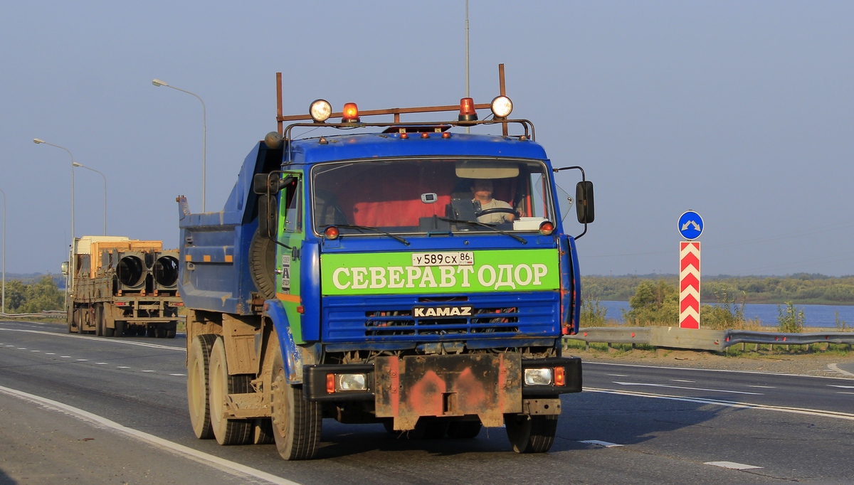 Ханты-Мансийский автоном.округ, № У 589 СХ 86 — КамАЗ-55111-15 [55111R]
