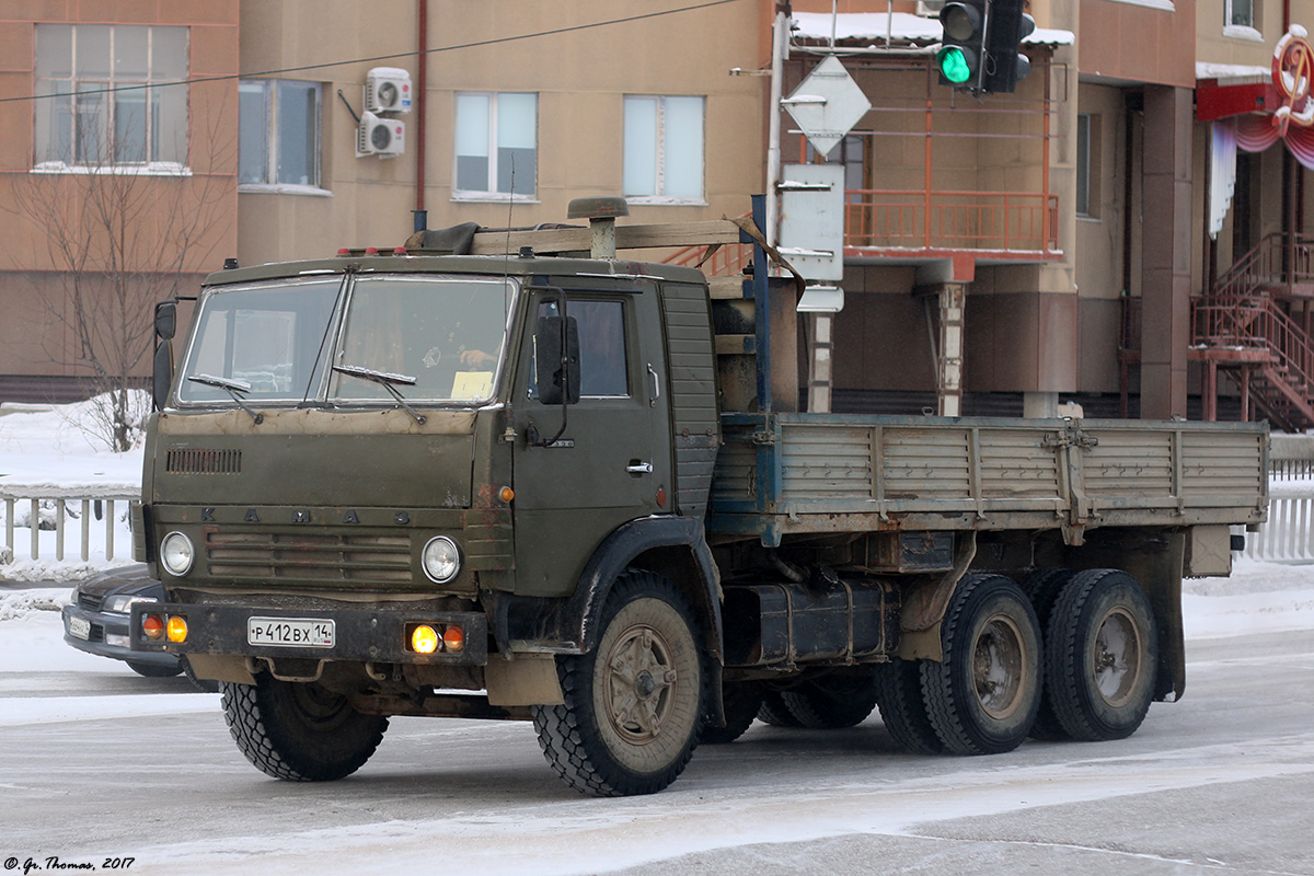 Саха (Якутия), № Р 412 ВХ 14 — КамАЗ-5320