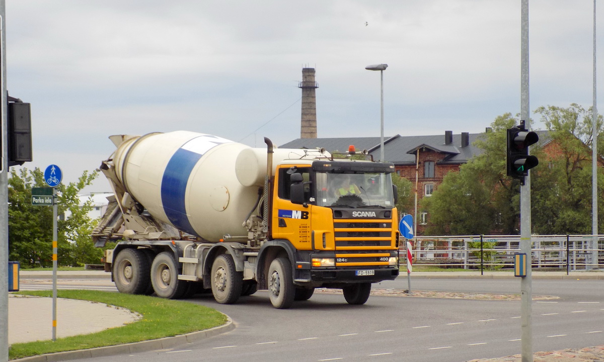Латвия, № FD-5919 — Scania ('1996) R124C