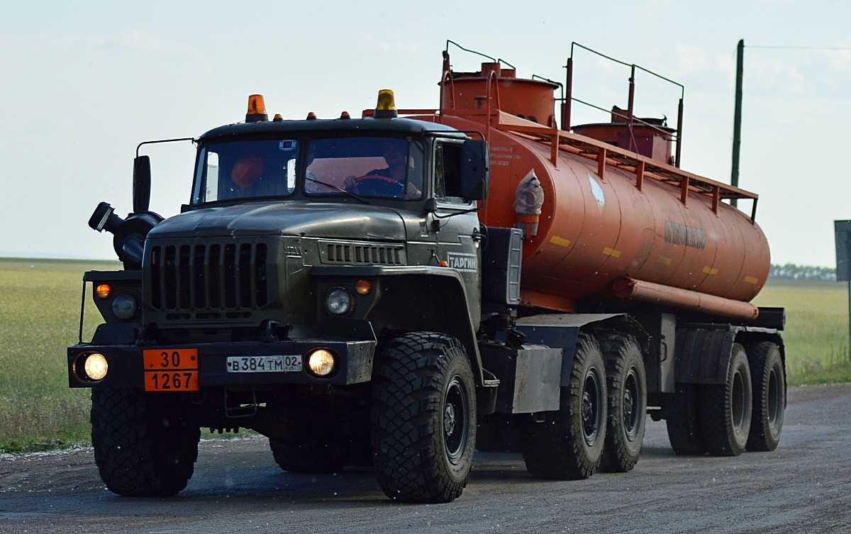 Башкортостан, № В 384 ТМ 02 — Урал-44202-31