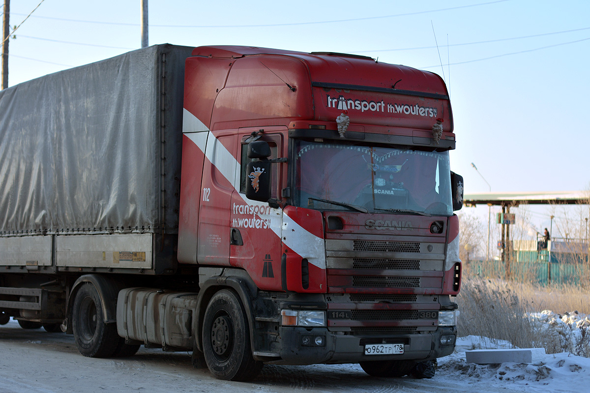 Санкт-Петербург, № О 962 ТР 178 — Scania ('1996) R114L