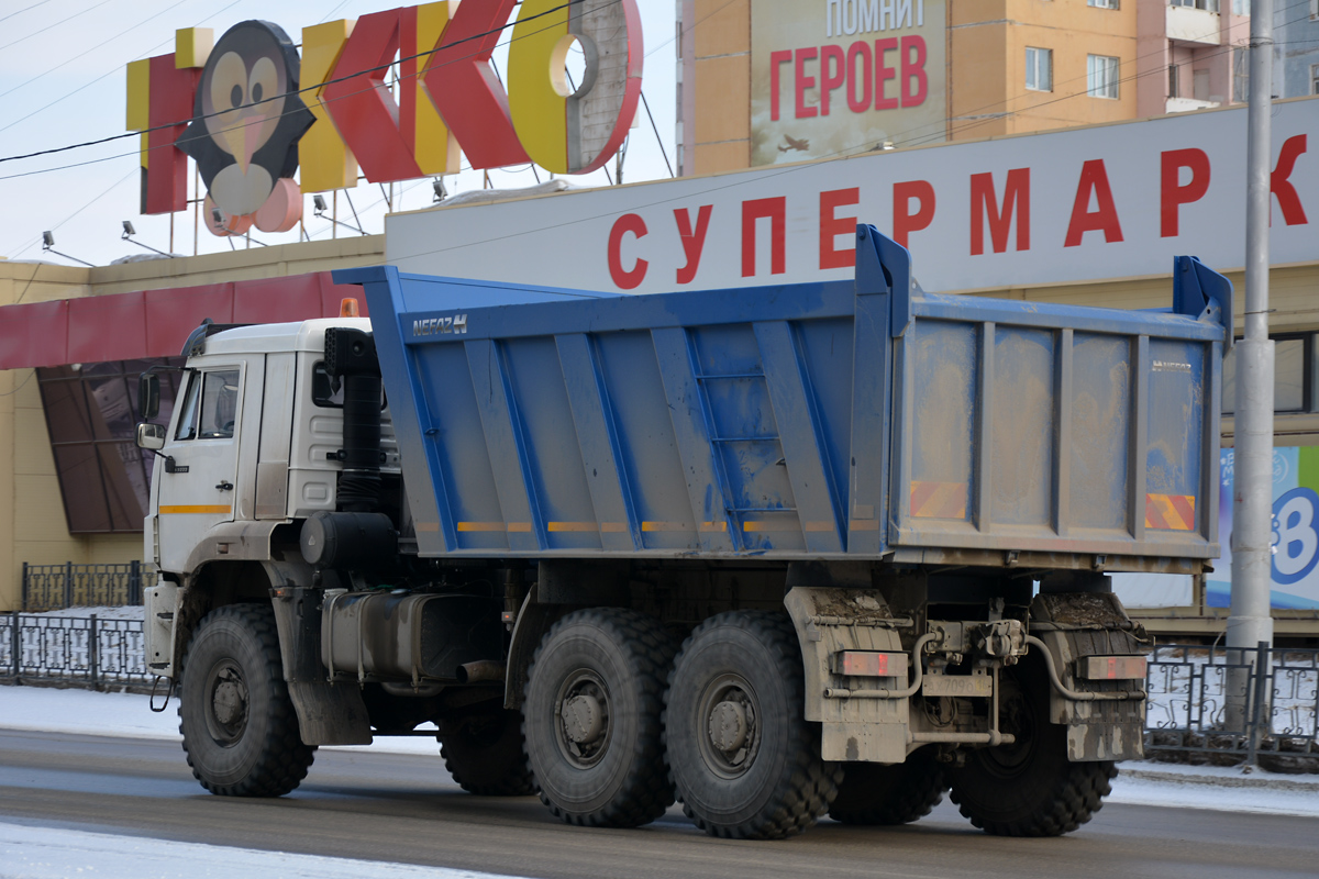 Саха (Якутия), № АХ 709 О 16 — КамАЗ-65222-43 [652224]