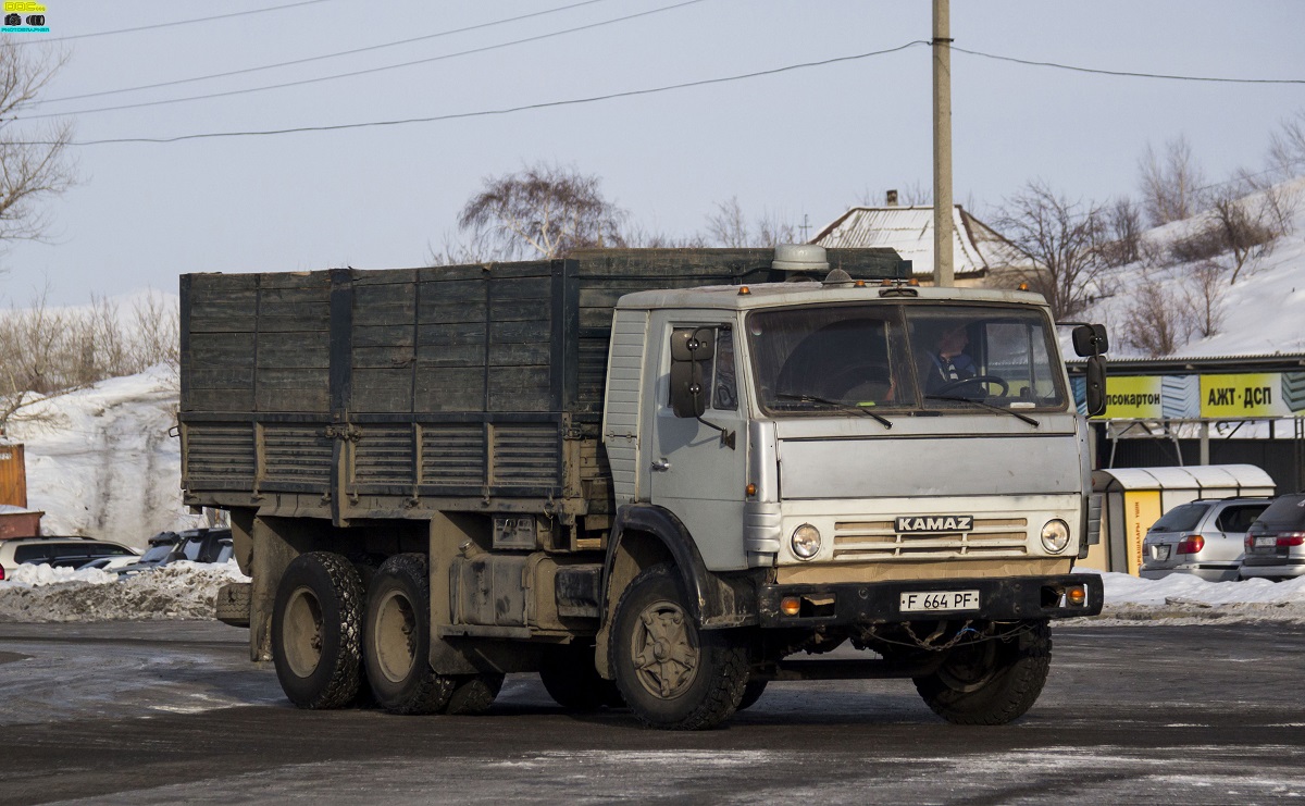 Восточно-Казахстанская область, № F 664 PF — КамАЗ-5320