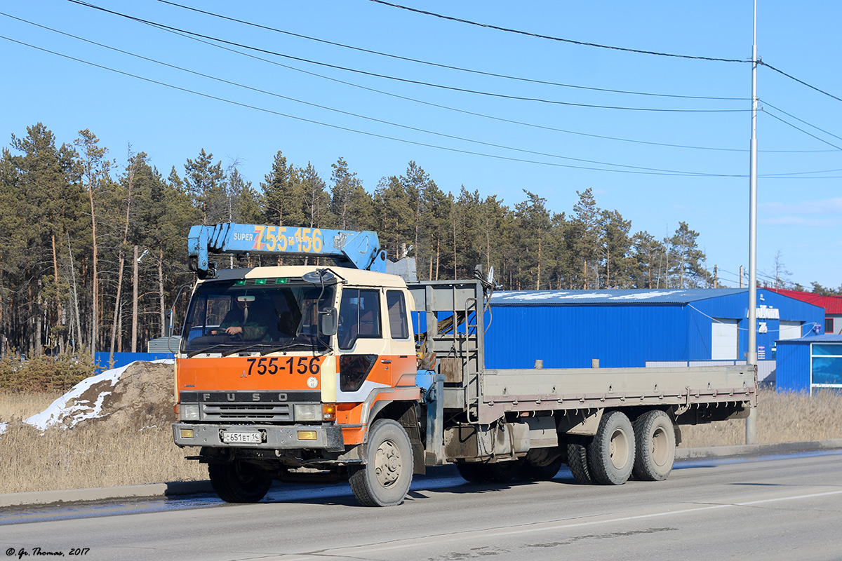 Саха (Якутия), № С 651 ЕТ 14 — Mitsubishi Fuso The Great