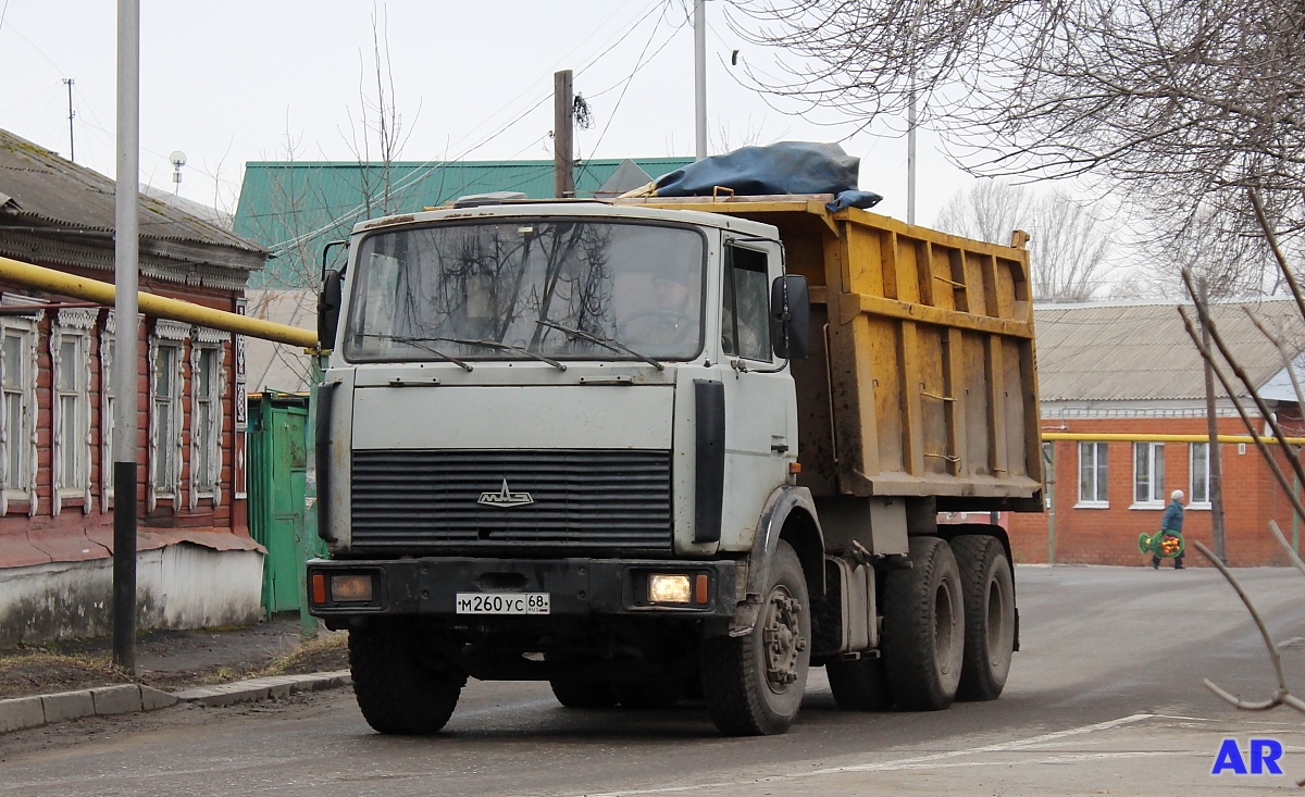 Тамбовская область, № М 260 УС 68 — МАЗ-551603