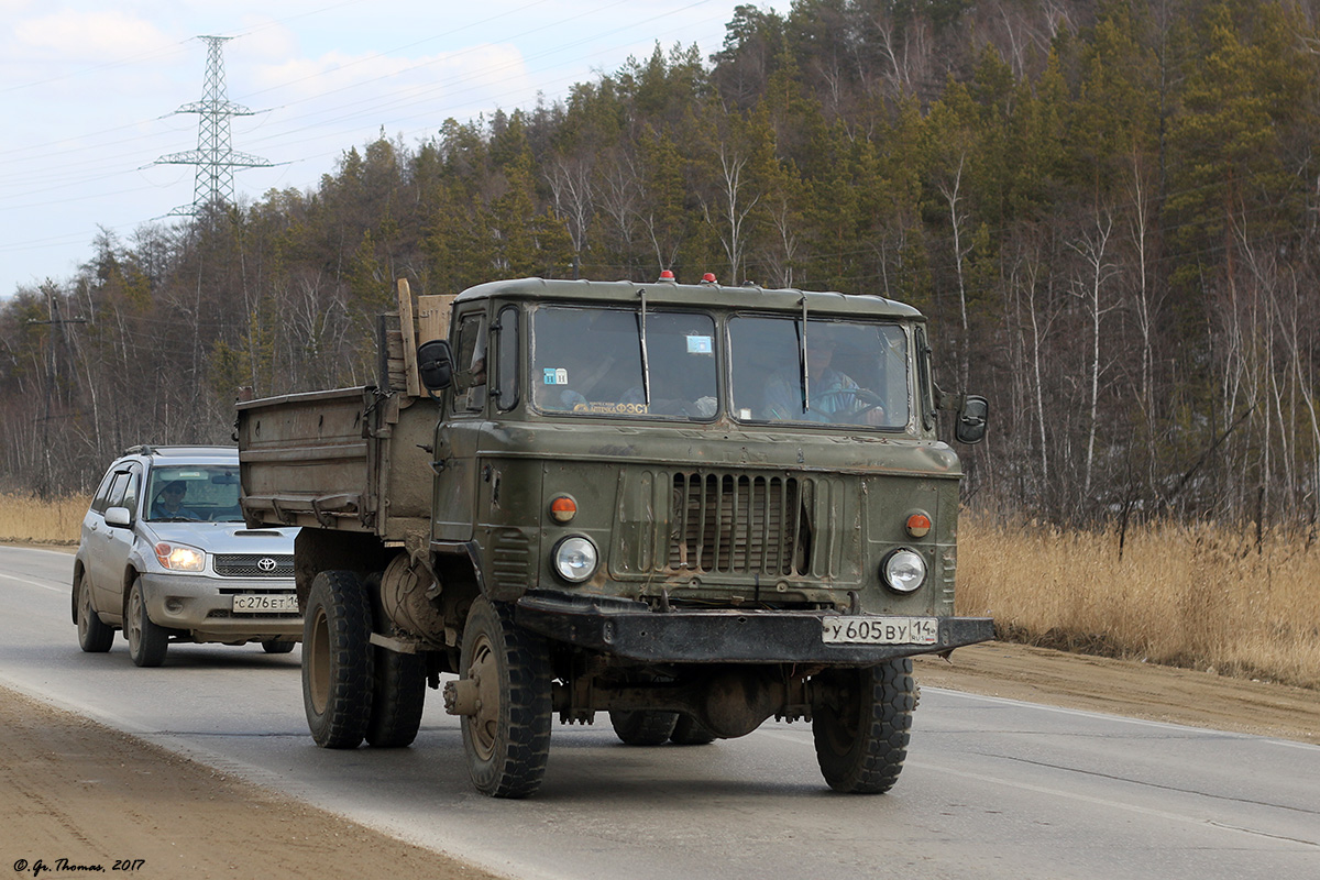 Саха (Якутия), № У 605 ВУ 14 — ГАЗ-66-31