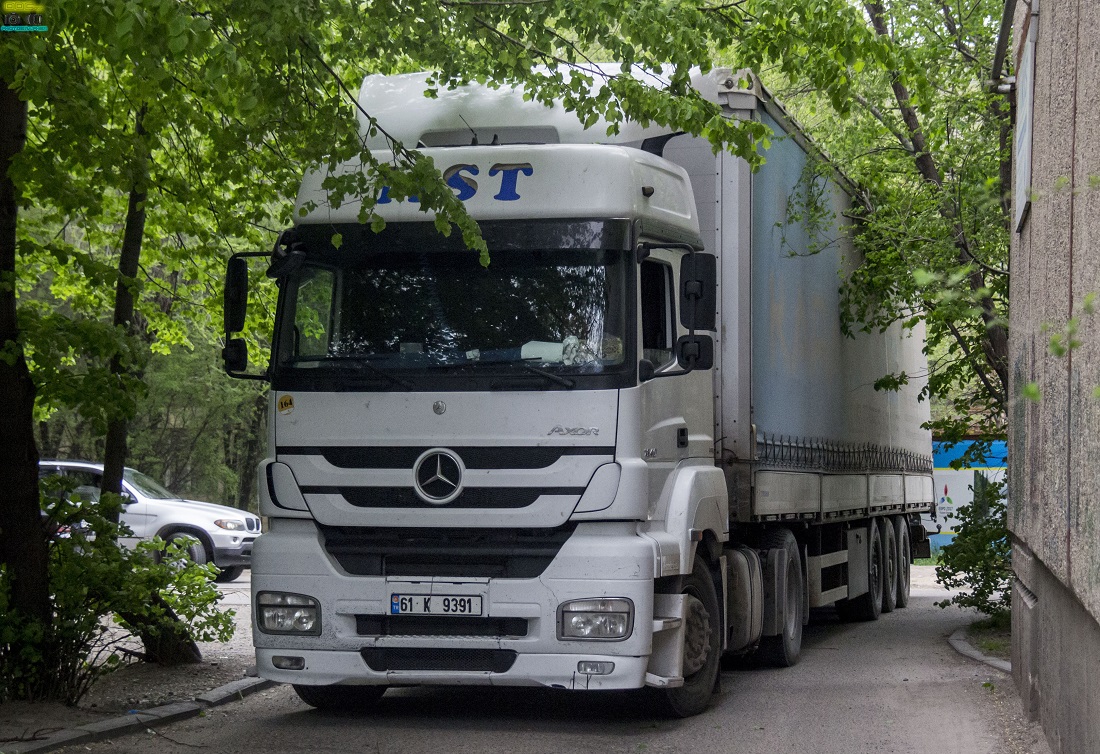 Турция, № 61 K 9391 — Mercedes-Benz Axor 1840