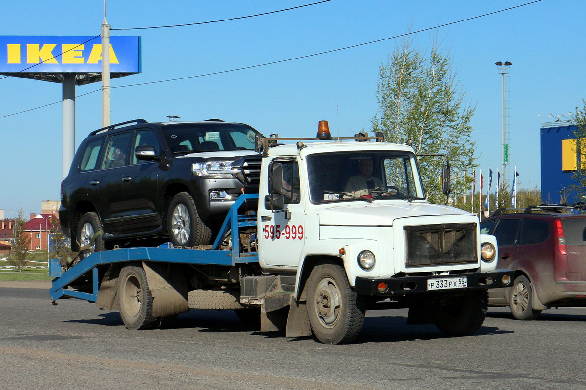 Омская область, № Р 333 РХ 55 — ГАЗ-3309