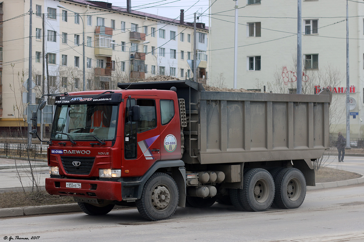 Саха (Якутия), № Т 855 КЕ 14 — Daewoo Novus