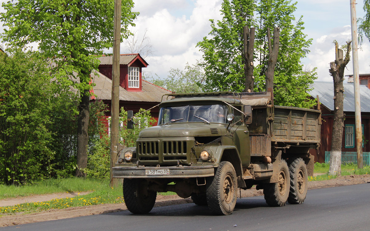 Владимирская область, № В 581 МО 33 — ЗИЛ-131Н