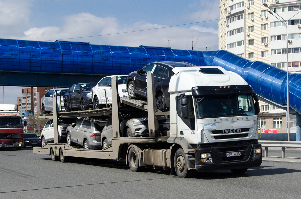 Татарстан, № Р 605 АХ 116 — IVECO Stralis ('2007) 420