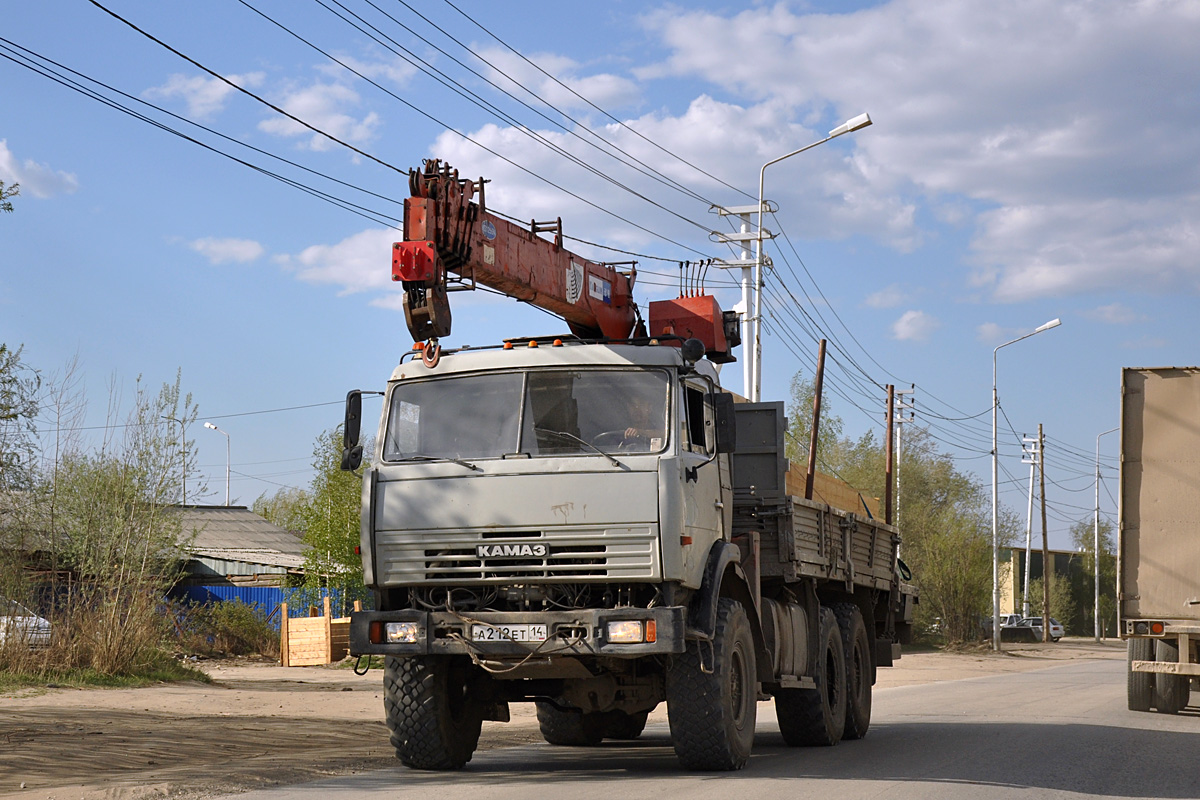 Саха (Якутия), № А 212 ЕТ 14 — КамАЗ-43118-10 [43118K]