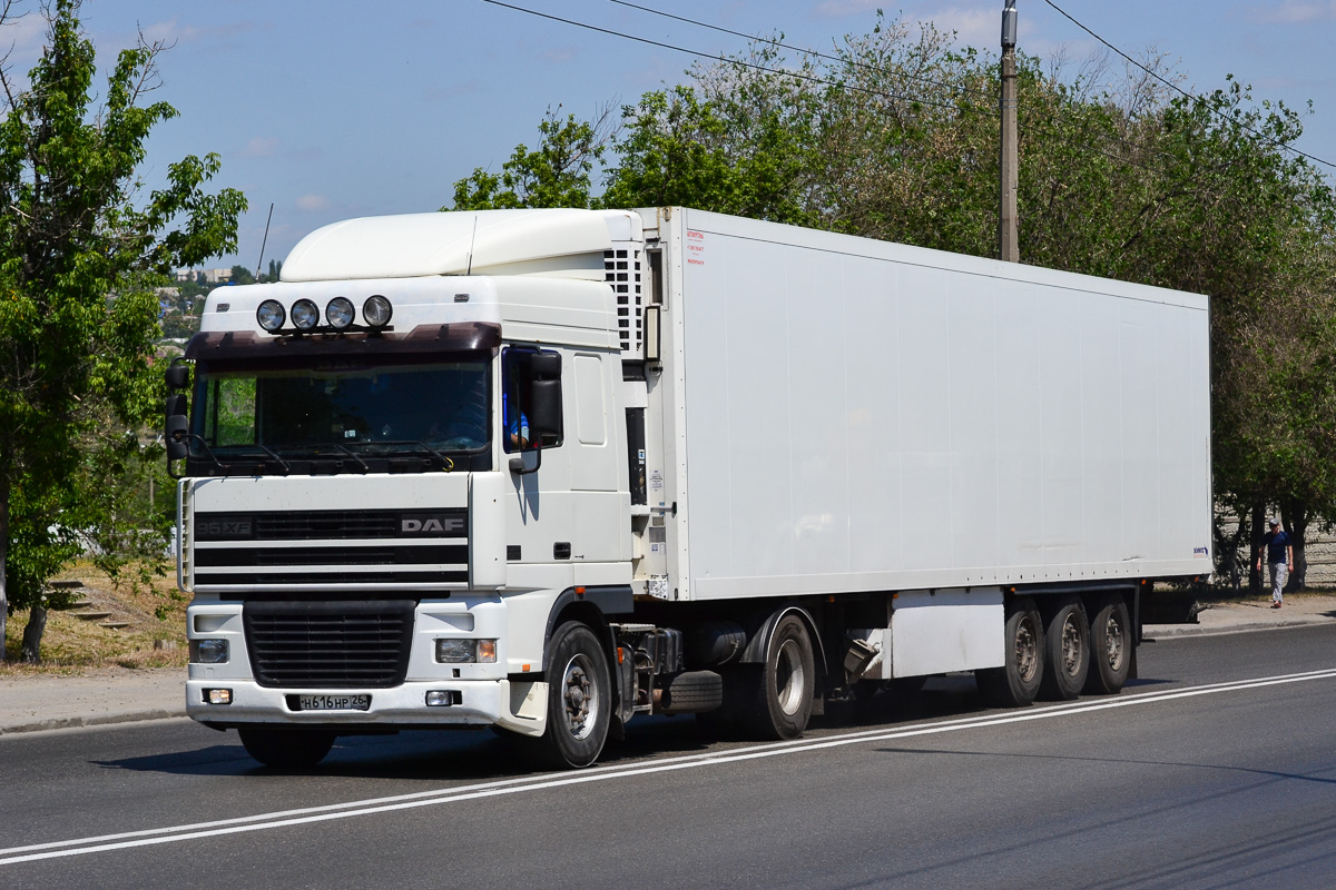 Ставропольский край, № Н 616 НР 26 — DAF 95XF FT