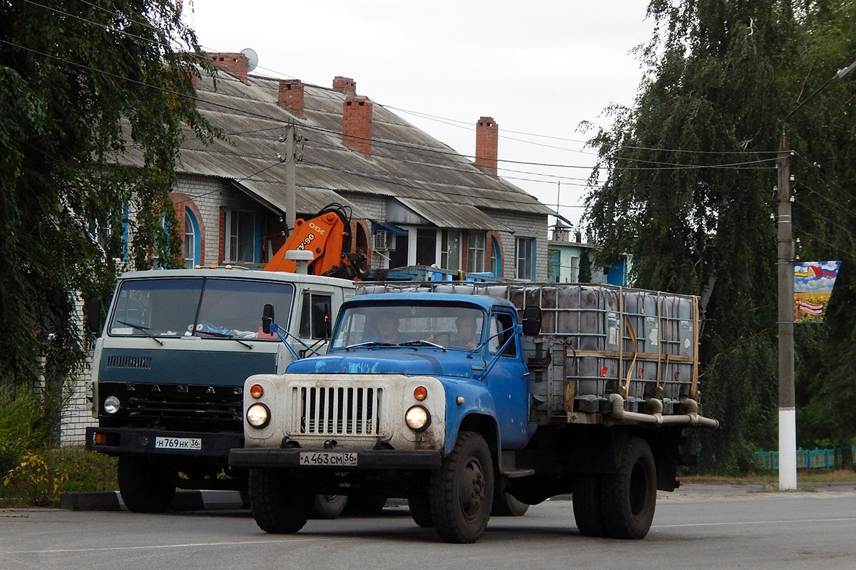 Воронежская область, № А 463 СМ 36 — ГАЗ-53-12