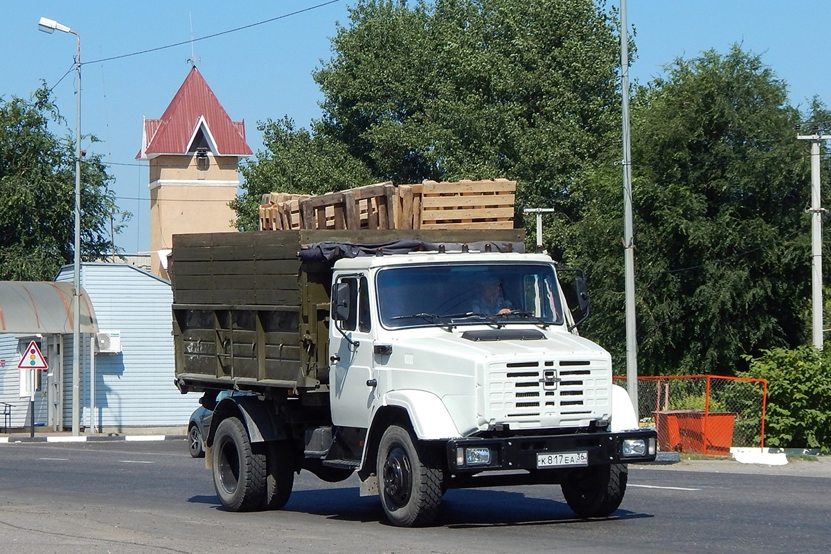 Белгородская область, № К 817 ЕА 36 — ЗИЛ-494560 Белгородская область, № К 817 ЕА 36 — ЗИЛ-494560