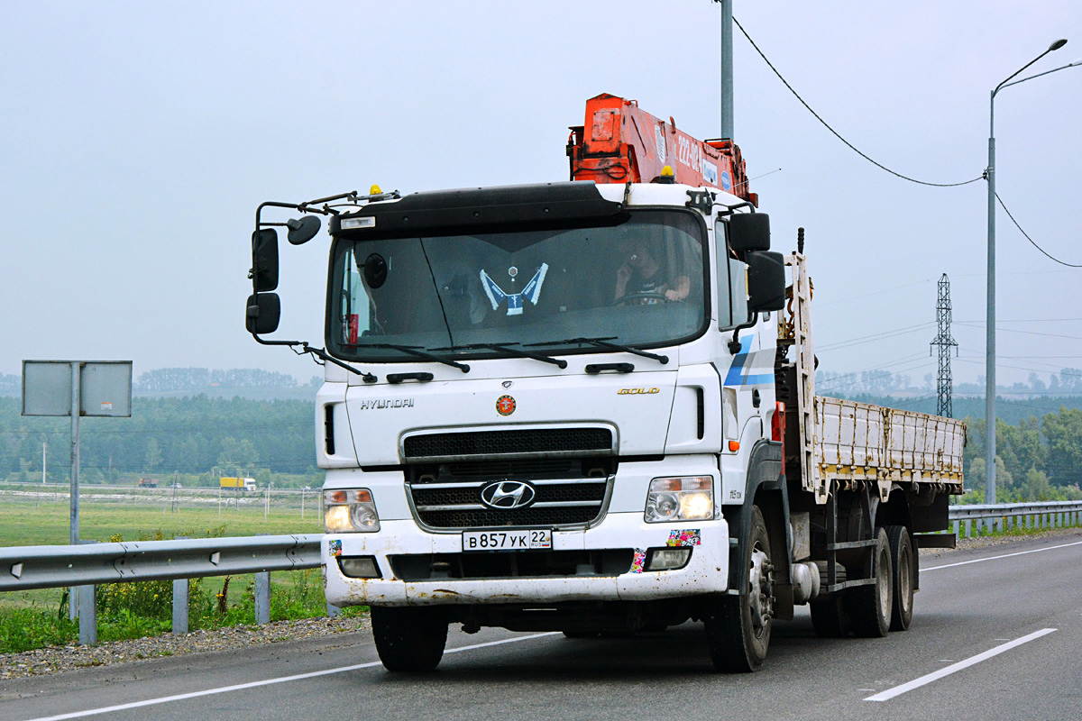 Алтайский край, № В 857 УК 22 — Hyundai Power Truck (общая модель)