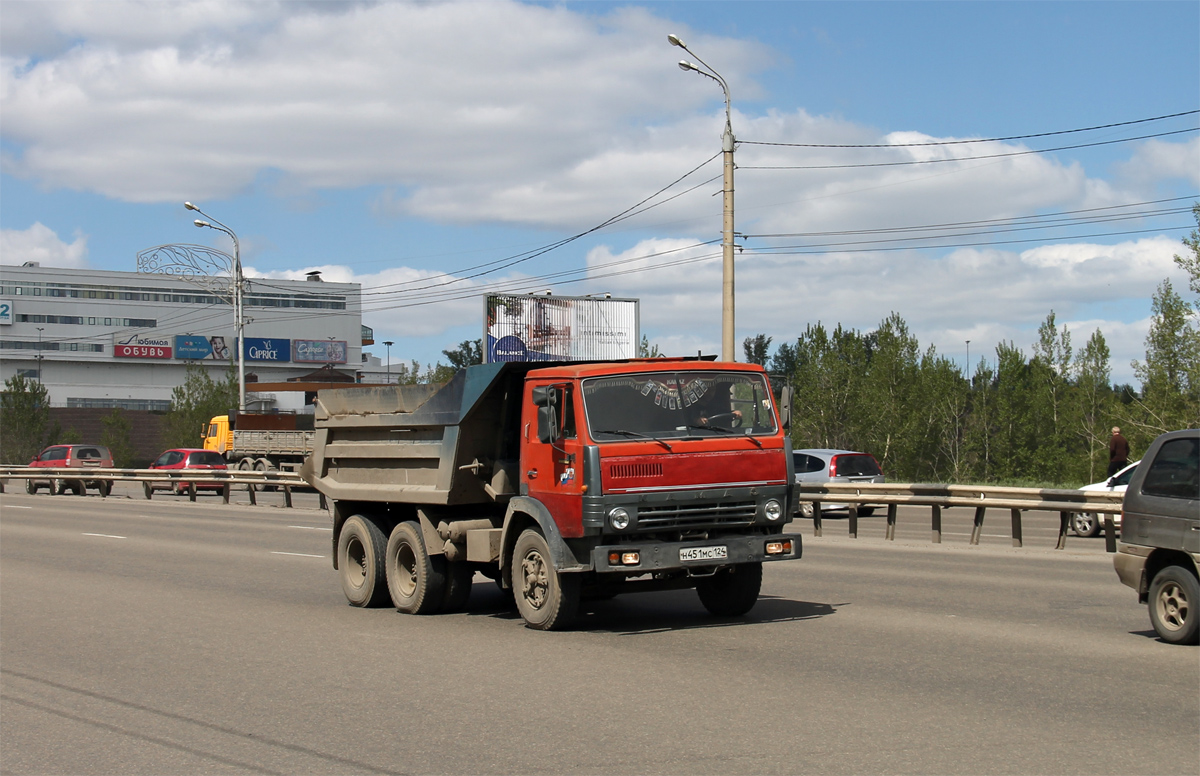 Красноярский край, № Н 451 МС 124 — КамАЗ-55111 [551110]