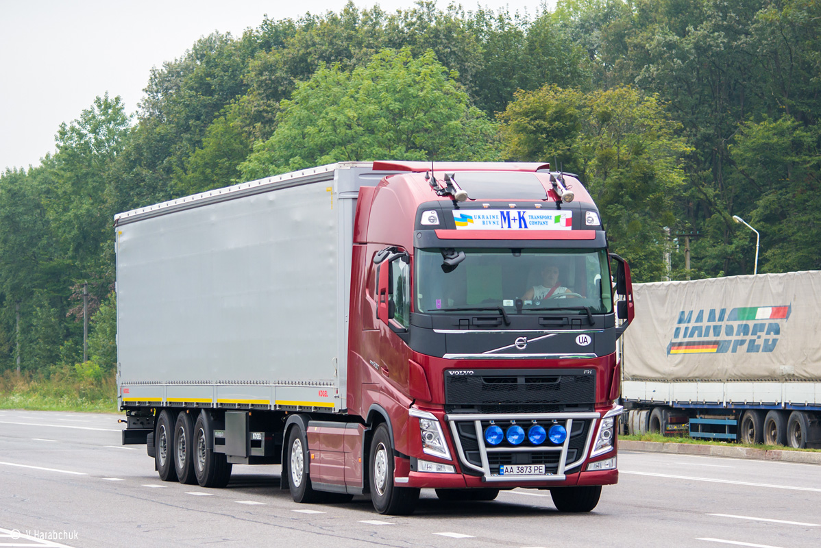 Ровненская область, № АА 3873 РЕ — Volvo ('2012) FH.500