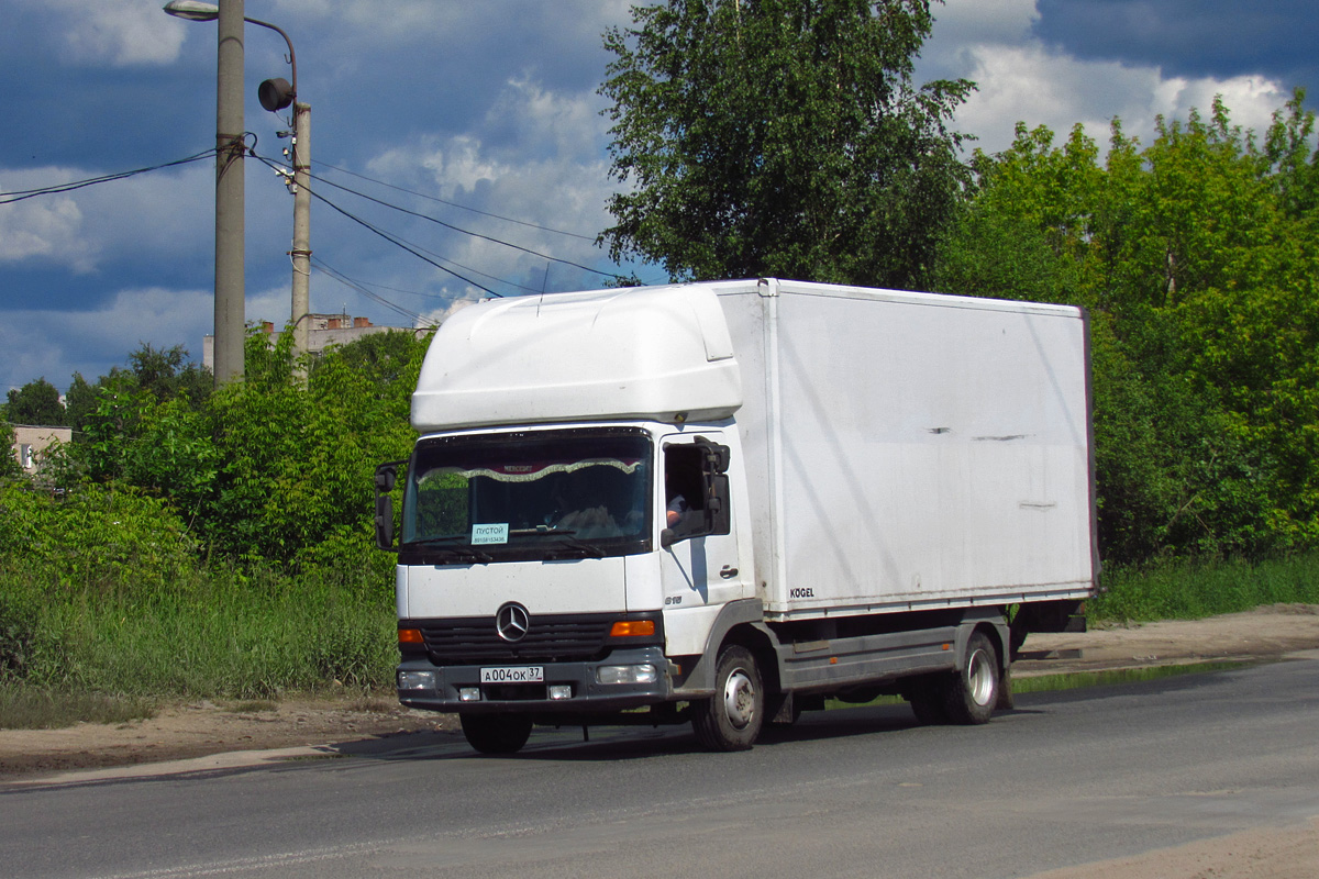 Ивановская область, № А 004 ОК 37 — Mercedes-Benz Atego 815