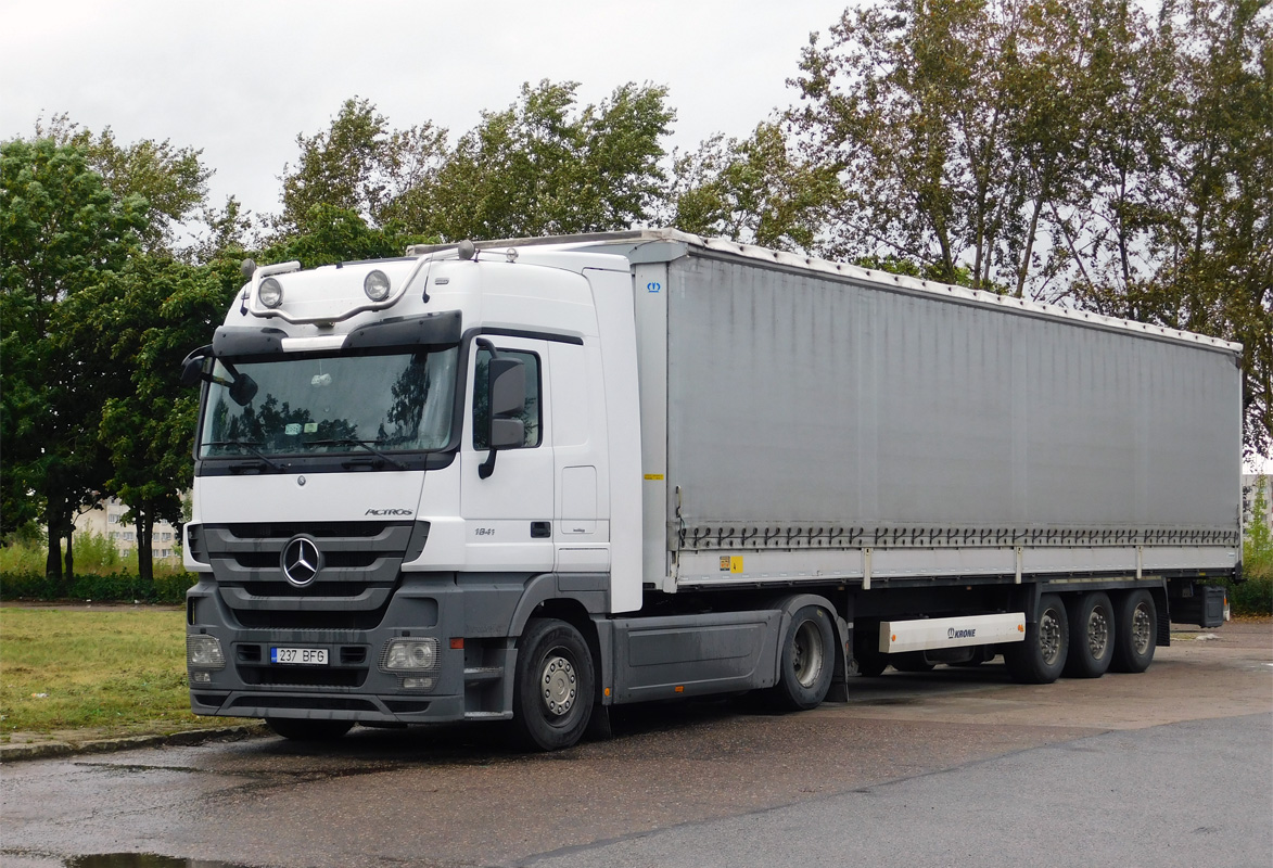 Эстония, № 237 BFG — Mercedes-Benz Actros ('2009) 1841