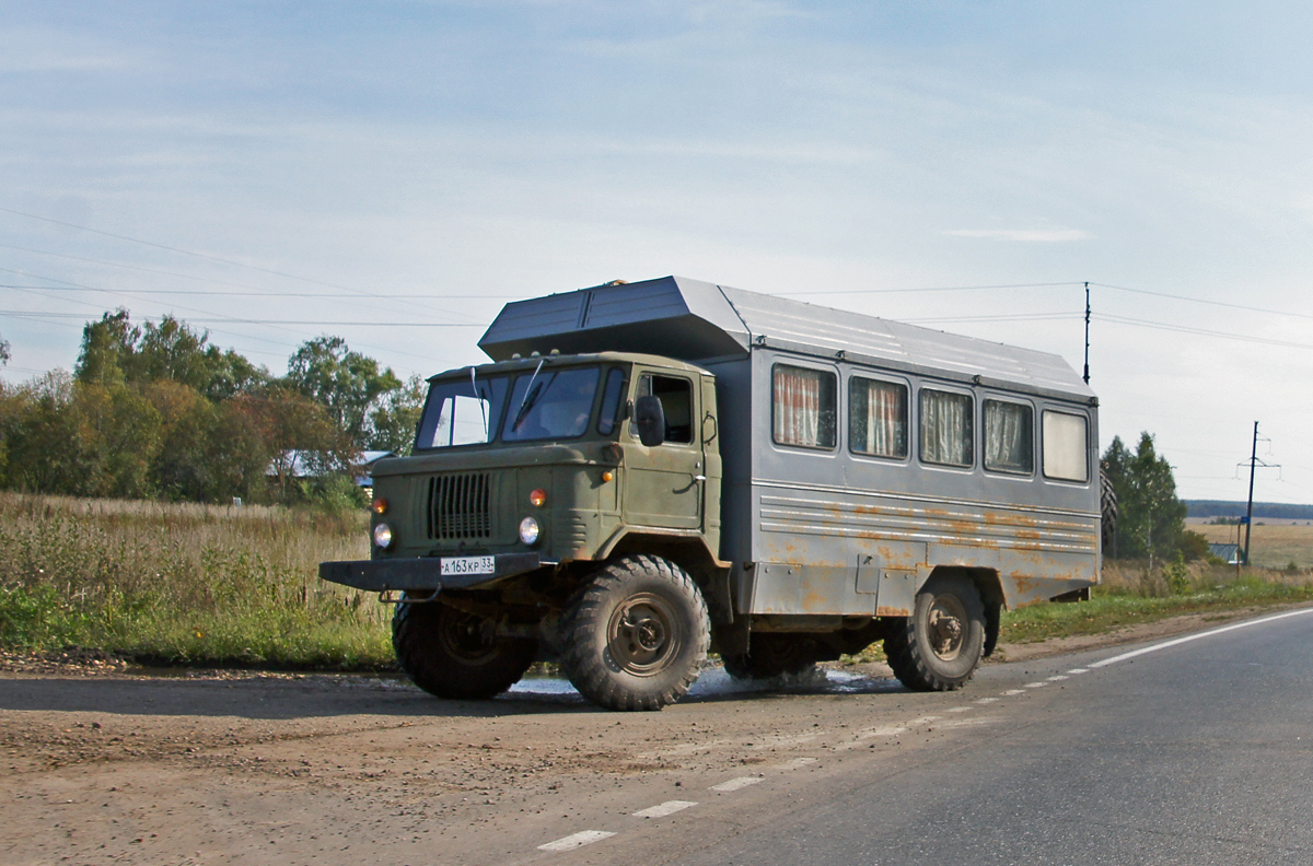 Владимирская область, № А 163 КР 33 — ГАЗ-66-11