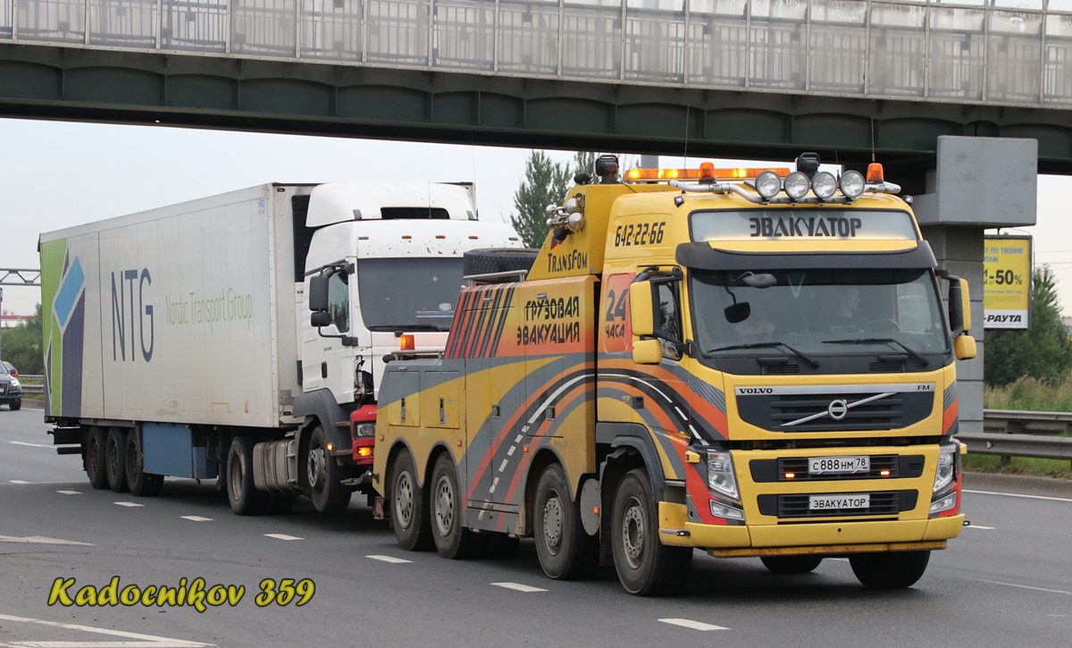 Санкт-Петербург, № С 888 НМ 78 — Volvo ('2010) FM.440 [X9P]