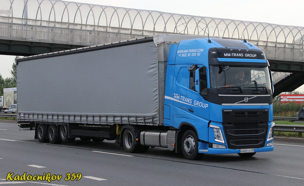 Тверская область, № В 602 СЕ 69 — Volvo ('2012) FH.420 [X9P]