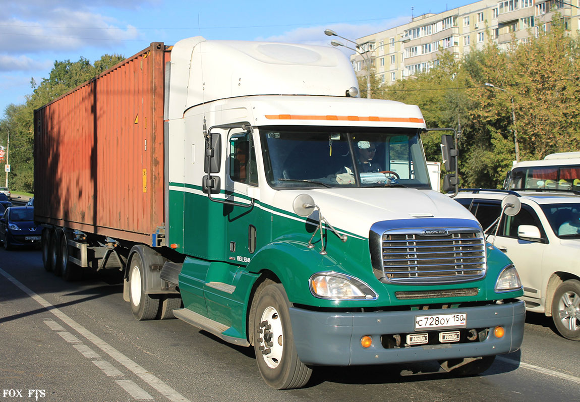 Московская область, № С 728 ОУ 150 — Freightliner Columbia