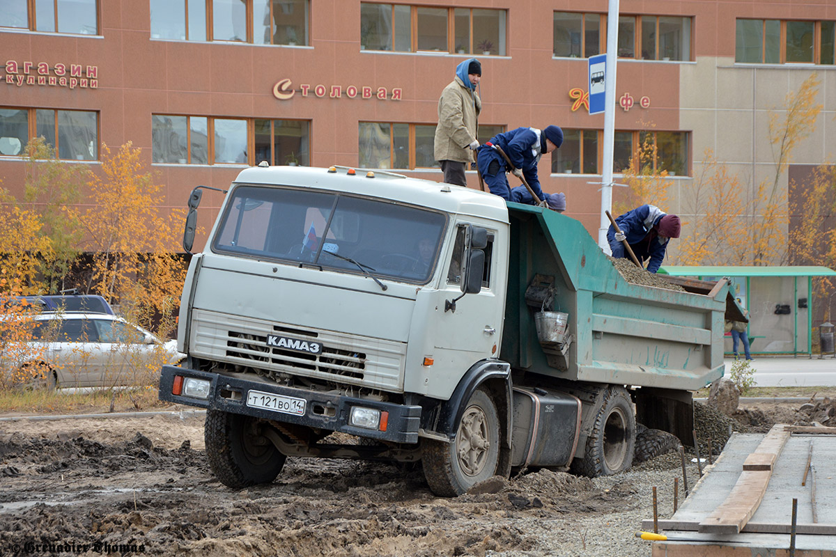 Саха (Якутия), № Т 121 ВО 14 — КамАЗ-55111-02 [55111C]