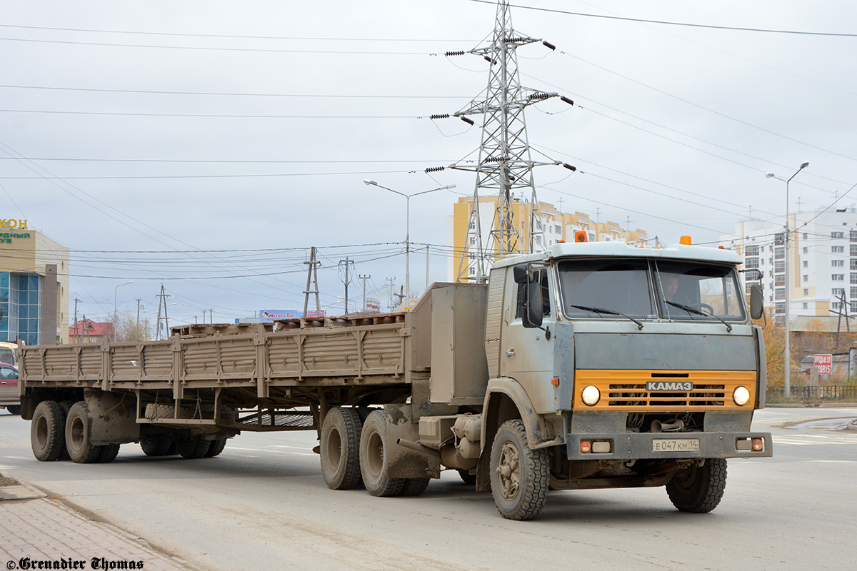 Саха (Якутия), № Е 047 КМ 14 — КамАЗ-5410