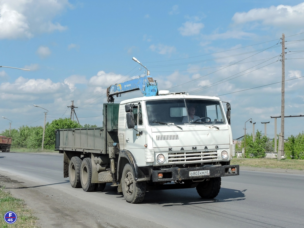 Курганская область, № О 803 КМ 45 — КамАЗ-5320