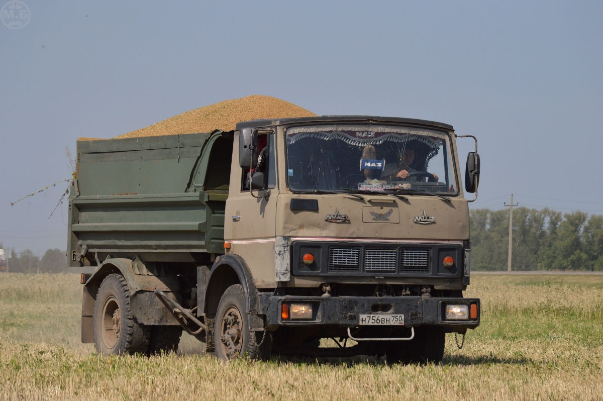 Московская область, № Н 756 ВН 750 — МАЗ-555106