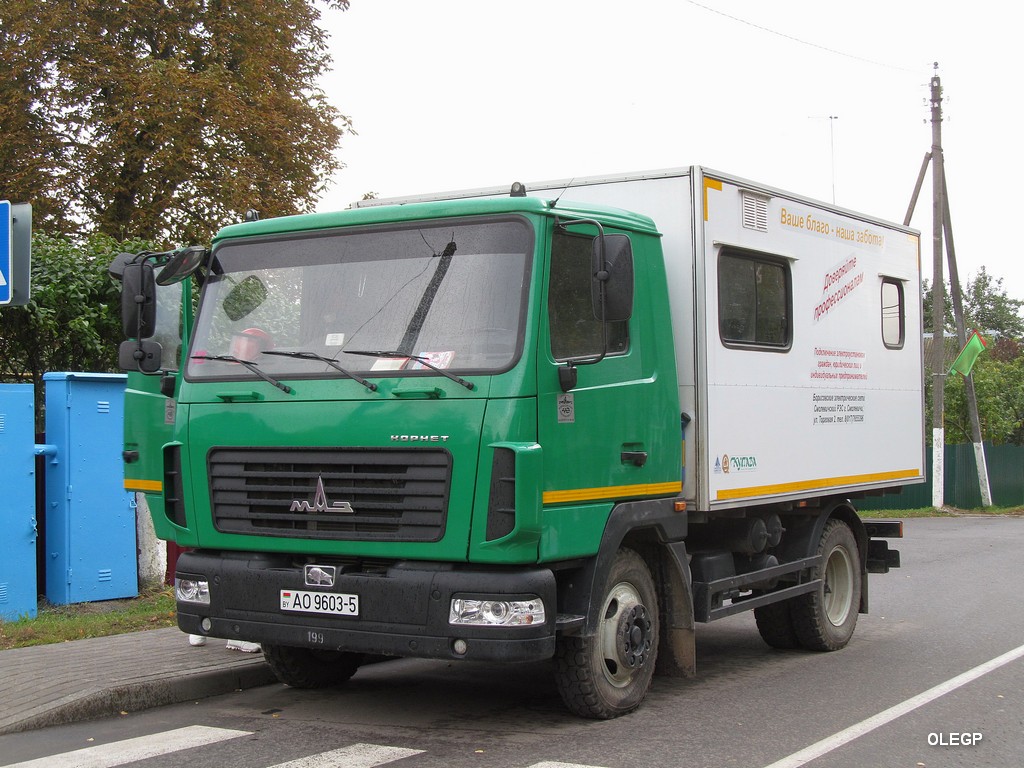 Минская область, № АО 9603-5 — МАЗ-4571