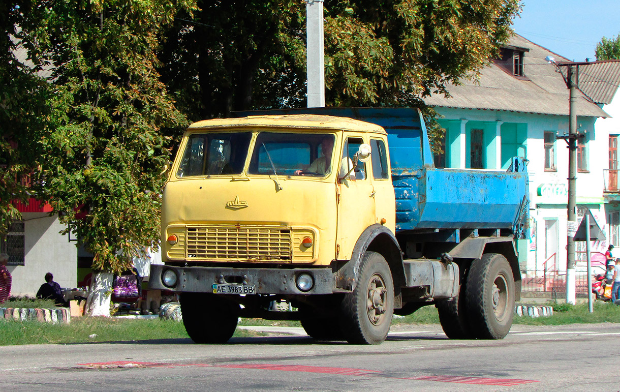 Днепропетровская область, № АЕ 3983 ВВ — МАЗ-5549