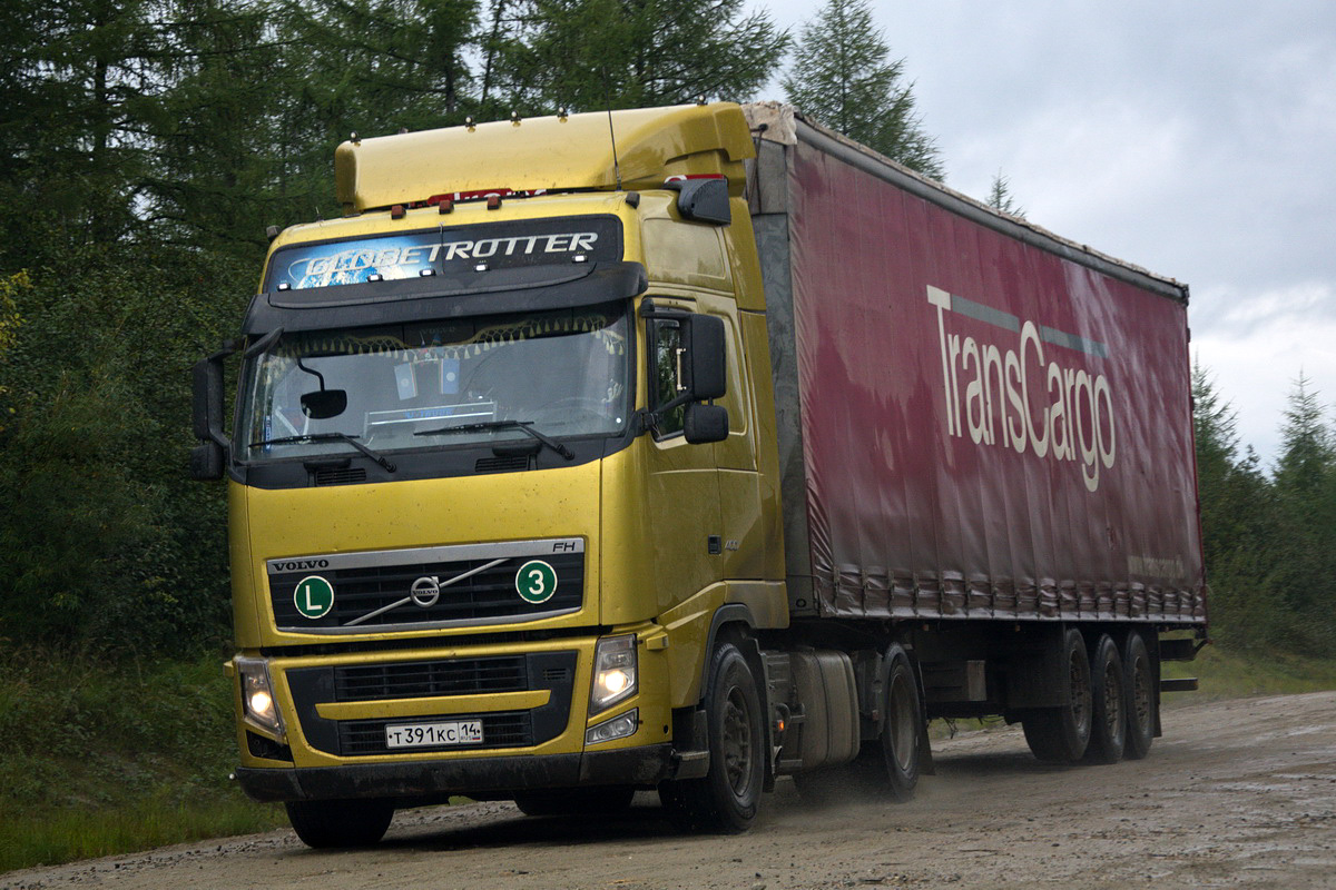 Саха (Якутия), № Т 391 КС 14 — Volvo ('2008) FH-Series