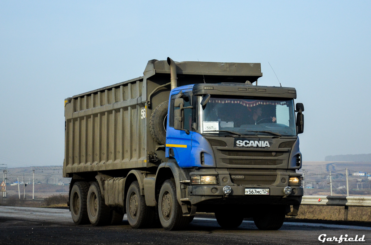 Кемеровская область, № У 567 МС 124 — Scania ('2011) P440