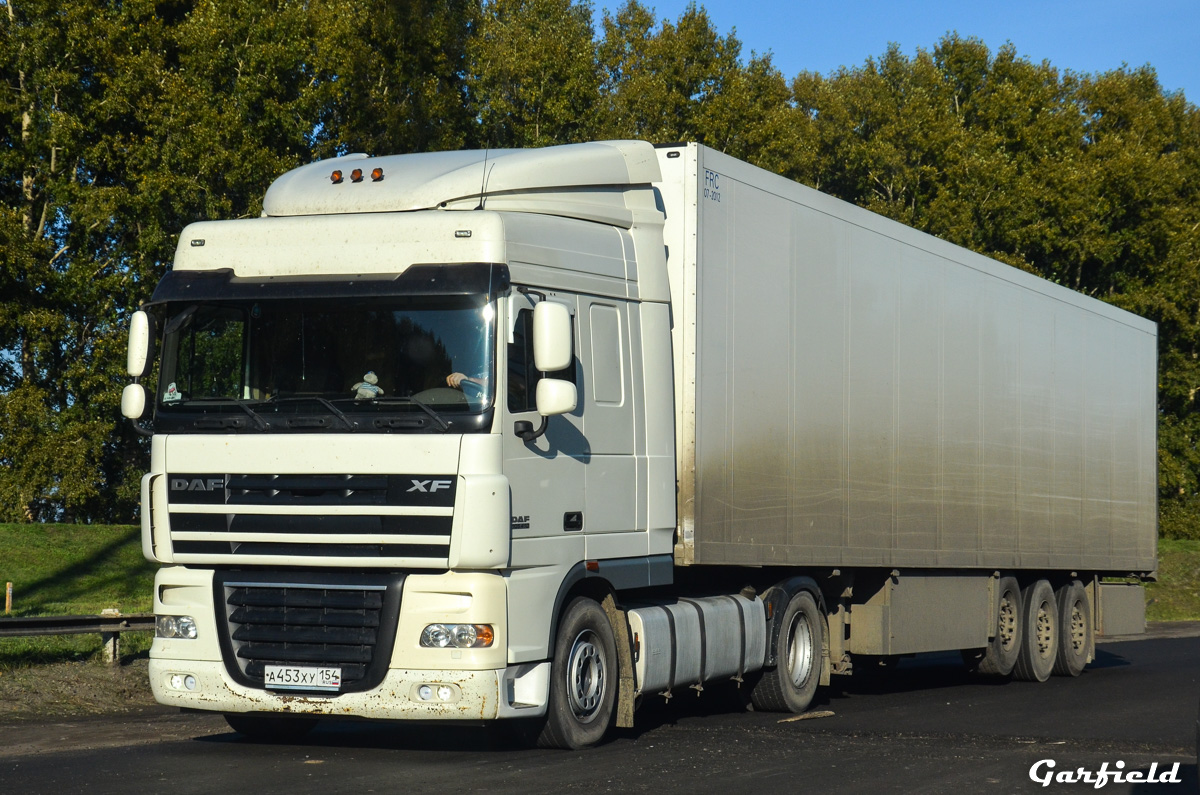 Новосибирская область, № А 453 ХУ 154 — DAF XF105 FT