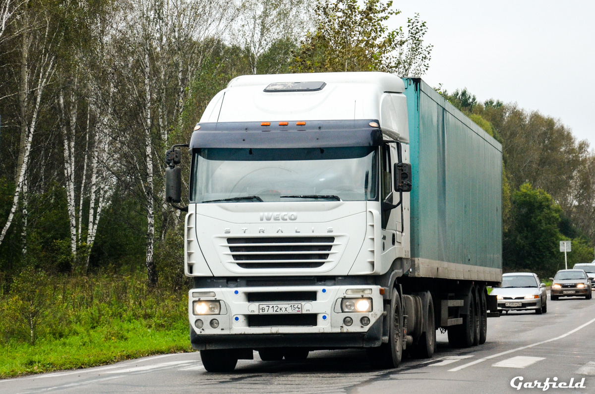 Новосибирская область, № В 712 КХ 154 — IVECO Stralis ('2002) 460