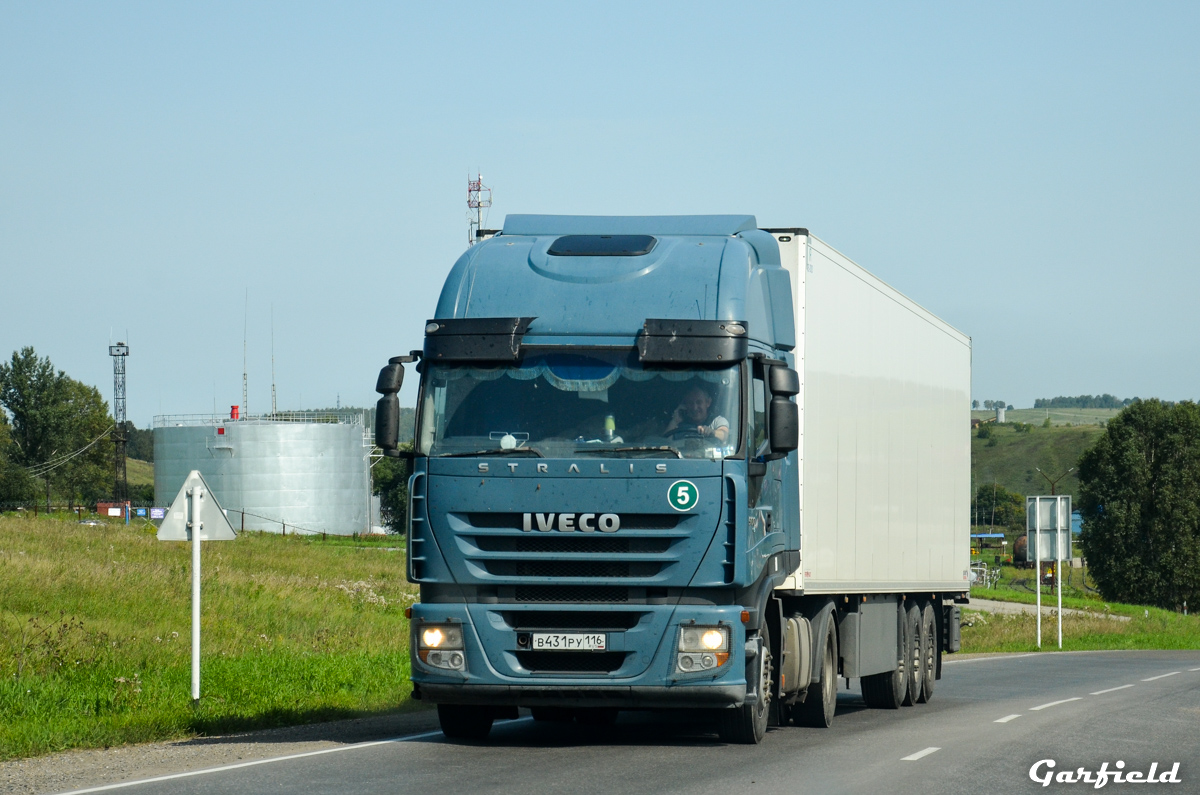 Татарстан, № В 431 РУ 116 — IVECO Stralis ('2007) 500