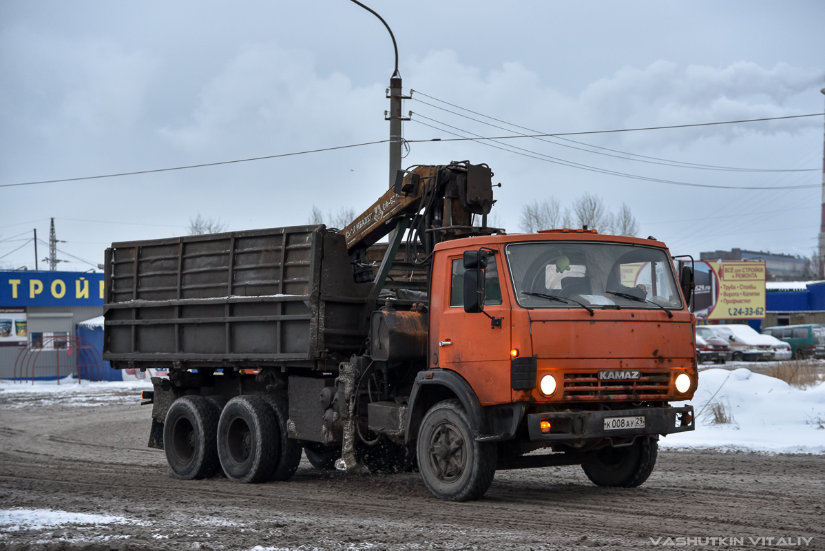 Архангельская область, № К 008 АУ 29 — КамАЗ-5320