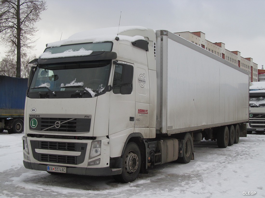 Северная Македония, № KA 3374 AC — Volvo ('2008) FH.460