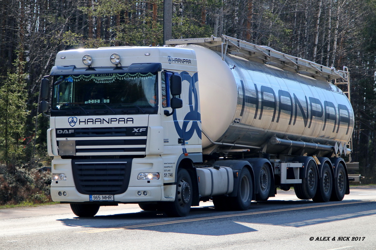 Эстония, № 51 746 — DAF XF105 FTR