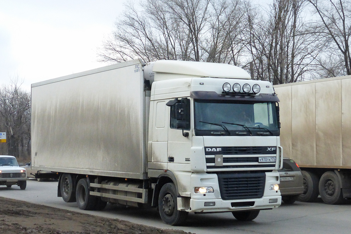 Челябинская область, № Х 970 ТК 174 — DAF XF95 FAR