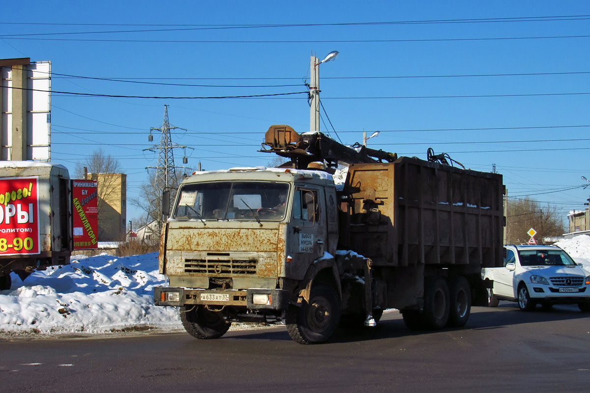 Ивановская область, № А 633 АТ 37 — КамАЗ-53229-15 [53229R]